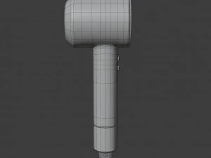 dyson supersonic hair dryer 3D Model