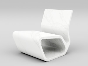 extruded chair Model 3D