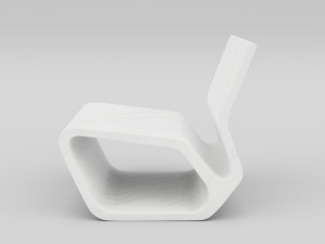extruded chair Model 3D