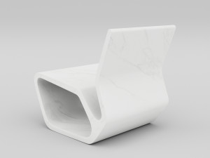 extruded chair Model 3D