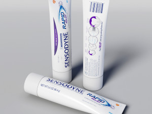Toothpaste 3D Model