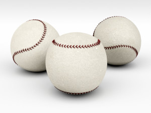 baseball 3D Model