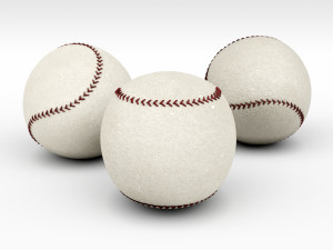 baseball 3D मॉडल
