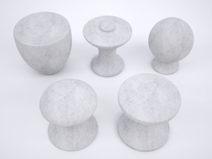 drawer knob set Modelo 3D