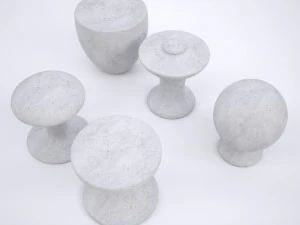 drawer knob set 3D Model