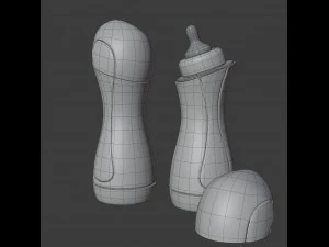 baby bottle 3D Model