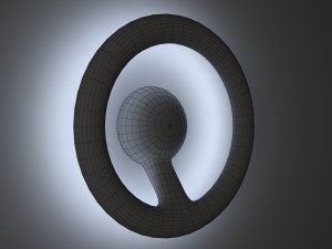 orotund wall light Modèle 3D