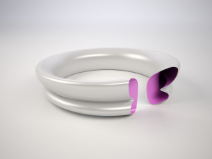 butterfly ring bracelet 3D Model