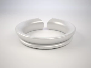 butterfly ring bracelet 3D Model