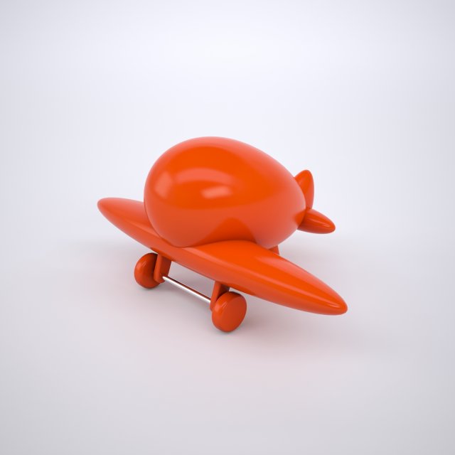 plane toy 3D Model .c4d .max .obj .3ds .fbx .stl .blend 
