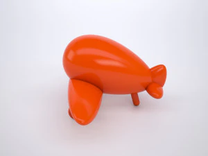 іграшка літак 3D Модель