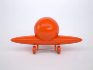 іграшка літак 3D Модель