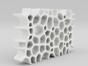 voronoi shelf 3D Модель