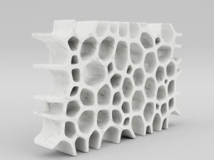 voronoi shelf 3D Model