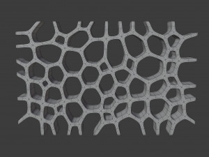 voronoi shelf 3D Модель