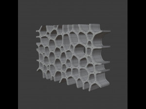 voronoi shelf 3D Модель