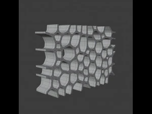voronoi shelf 3D Model