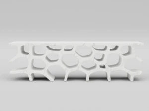 rak rendah voronoi Model 3D