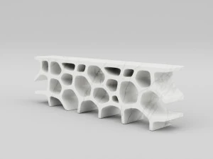 voronoi low shelf 3D Model