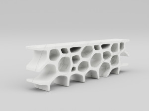 voronoi low shelf 3D Model