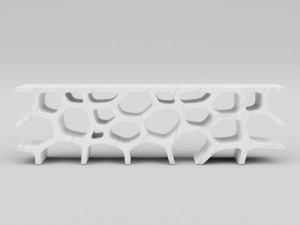 voronoi low shelf 3D Model