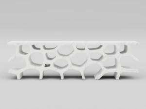 voronoi low shelf 3D Model