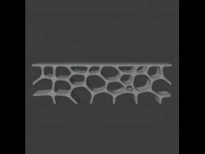 voronoi low shelf 3D Model