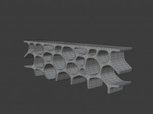 voronoi low shelf 3D Model