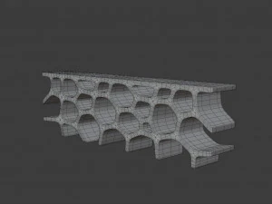 voronoi low shelf 3D Model