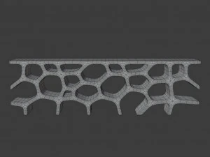 voronoi low shelf 3D Model