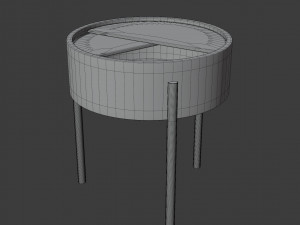 arc table Modèle 3D