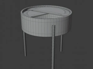 arc table 3D Model