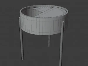 arc table 3D Model