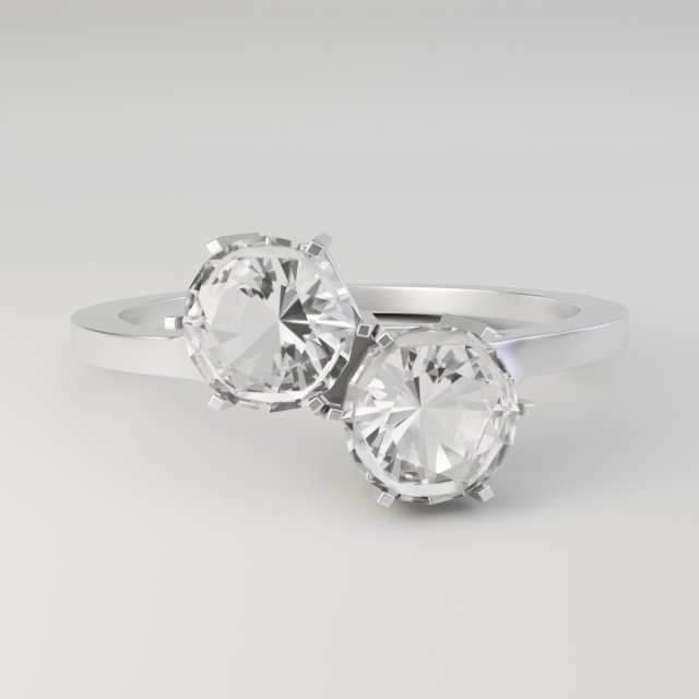 duo hex ring 3Dモデル .c4d .max .obj .3ds .fbx .stl .blend 