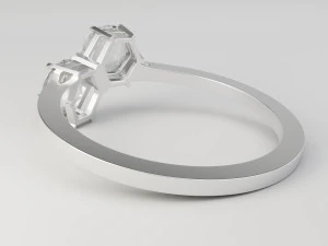 ikili altıgen y&uuml;z&uuml;k 3D Model