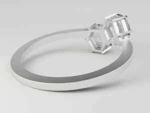 duo hex ring 3Dモデル