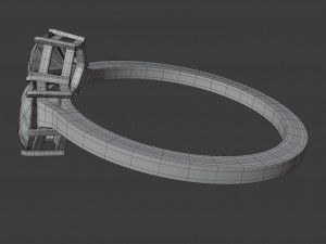 duo hex ring 3Dモデル