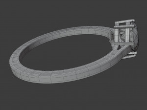 duo hex ring 3Dモデル