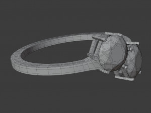 duo hex ring 3Dモデル