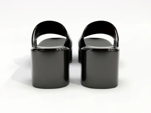 rubber slide sandal 3D Model