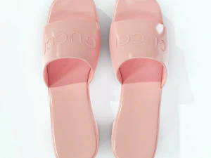 rubber slide sandal 3D Model