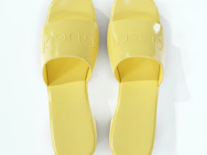 rubber slide sandal 3D Model