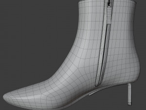 ankle boots 3D Модель