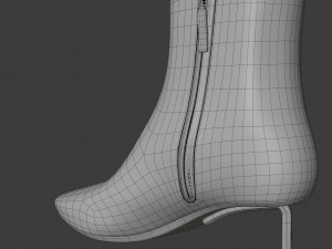 ankle boots 3D Модель