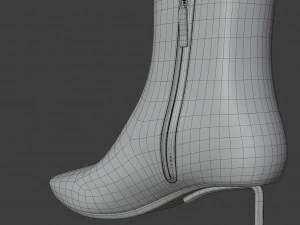 ankle boots 3D Model