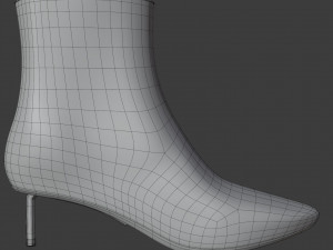ankle boots 3D Модель
