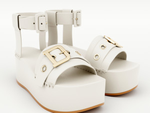wedge sandal 3D-Modell