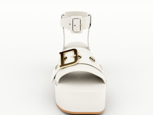 wedge sandal Model 3D