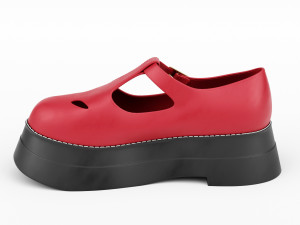 t bar shoes 3Dモデル