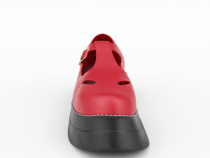 t bar shoes 3Dモデル